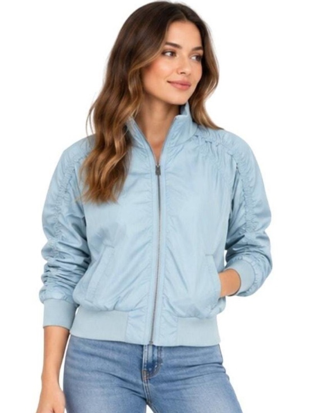 Athleta Jetset Bomber Jacket